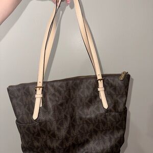 Michael Kors Brown Tote Bag